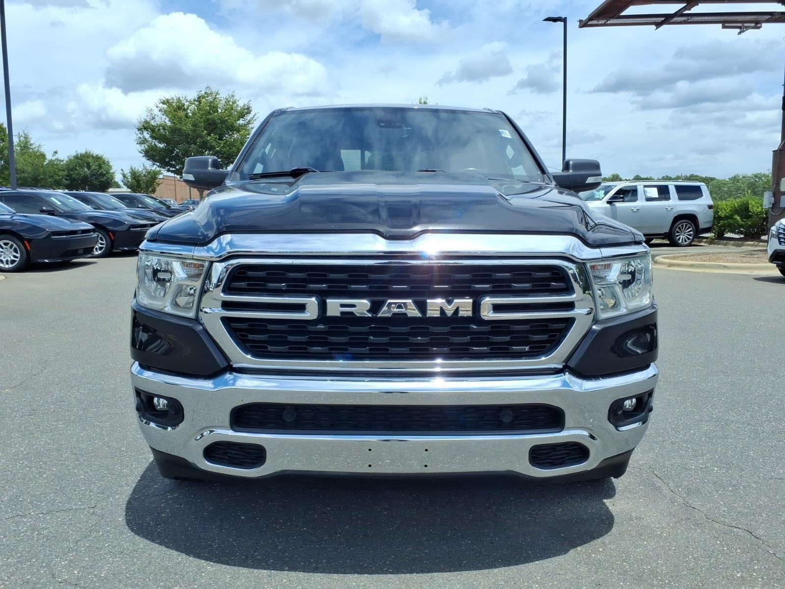 Used 2022 Diamond Black Crystal Pearlcoat Ram Big Horn image 14