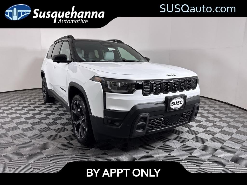 New 2026 Bright White Clear-Coat Exterior Paint Jeep Overland image 1
