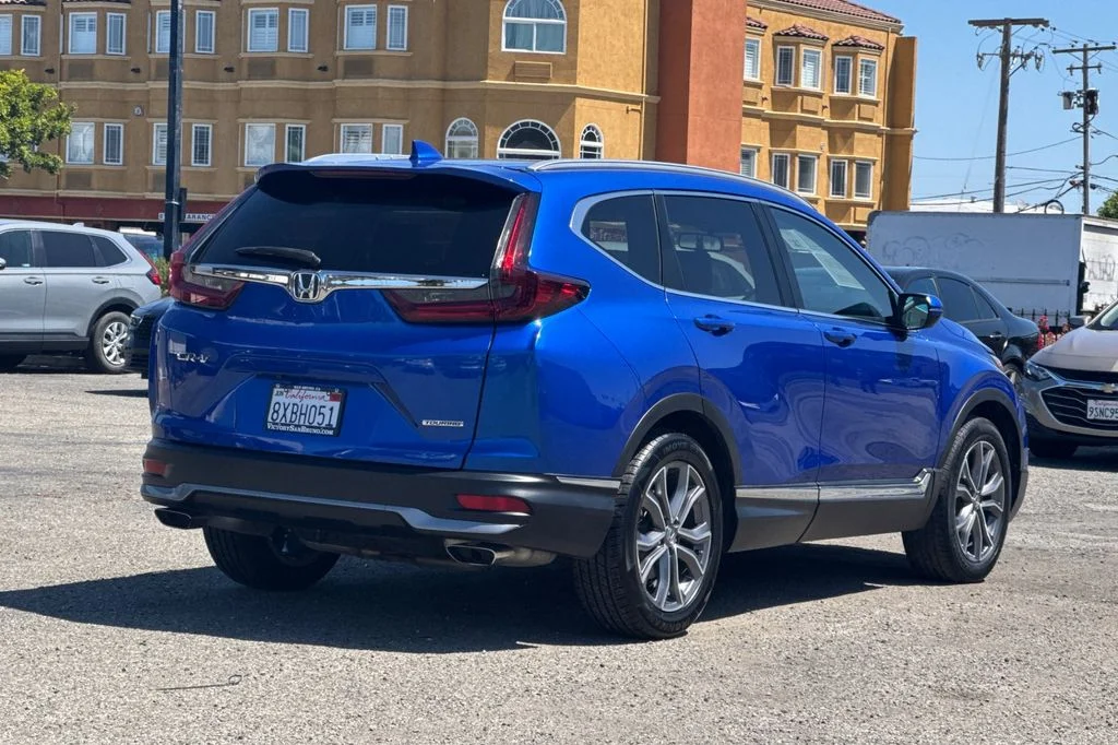 Used 2021 Aegean Blue Metallic Honda Touring image 4