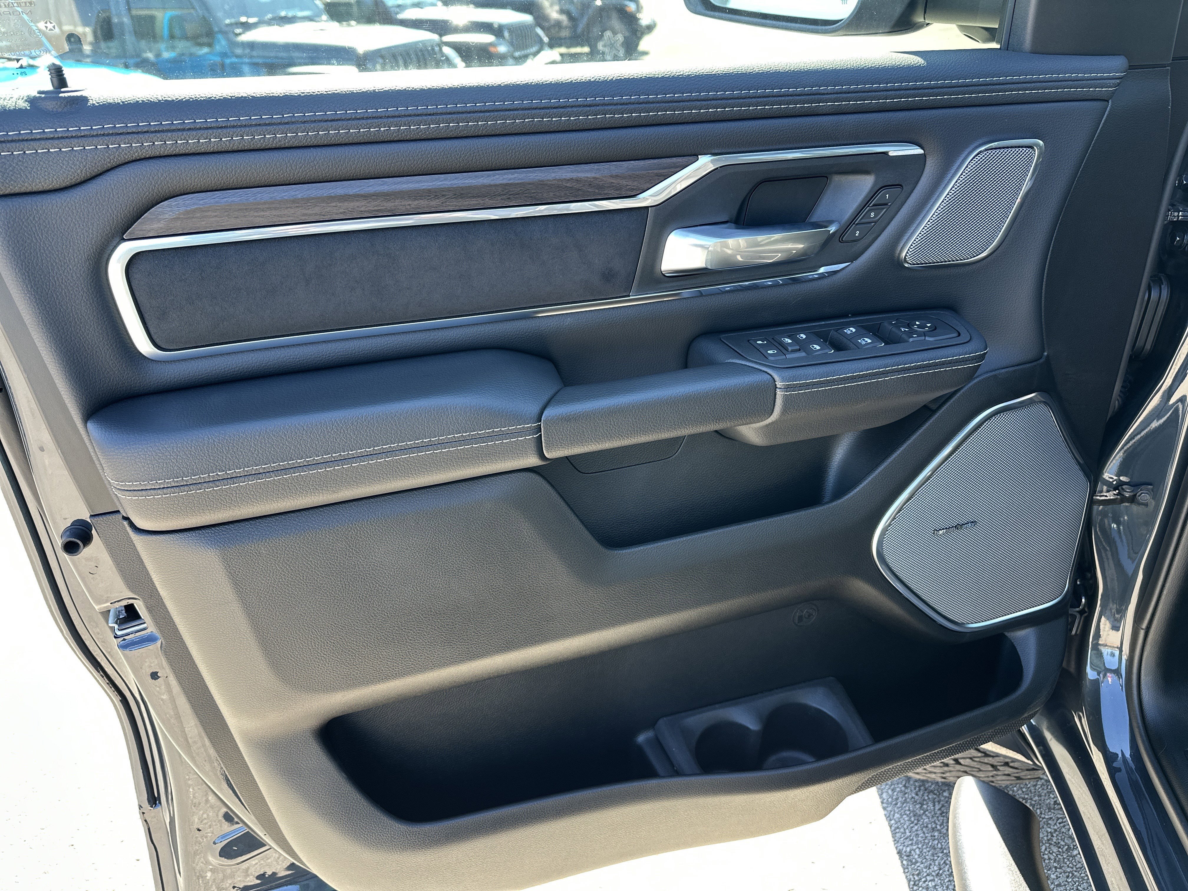 New 2026 Forged Blue Metallic Exterior Paint RAM Laramie image 11