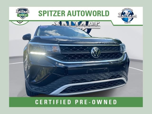 Black 2023 Volkswagen Taos SUV / Crossover Front-Wheel Drive 