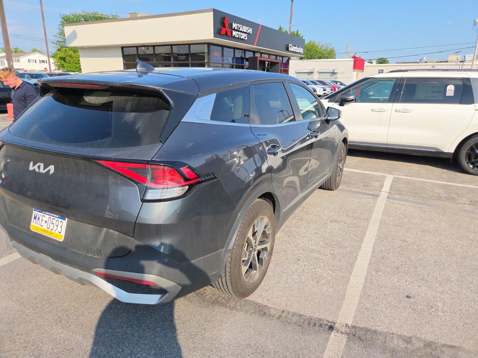 Used 2023 Gray Kia EX image 5
