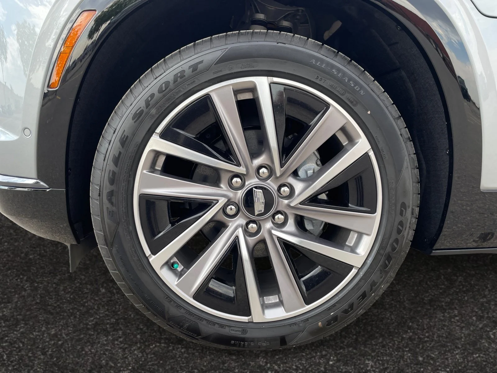 New 2027 Argent Silver Metallic Cadillac Sport AWD image 9