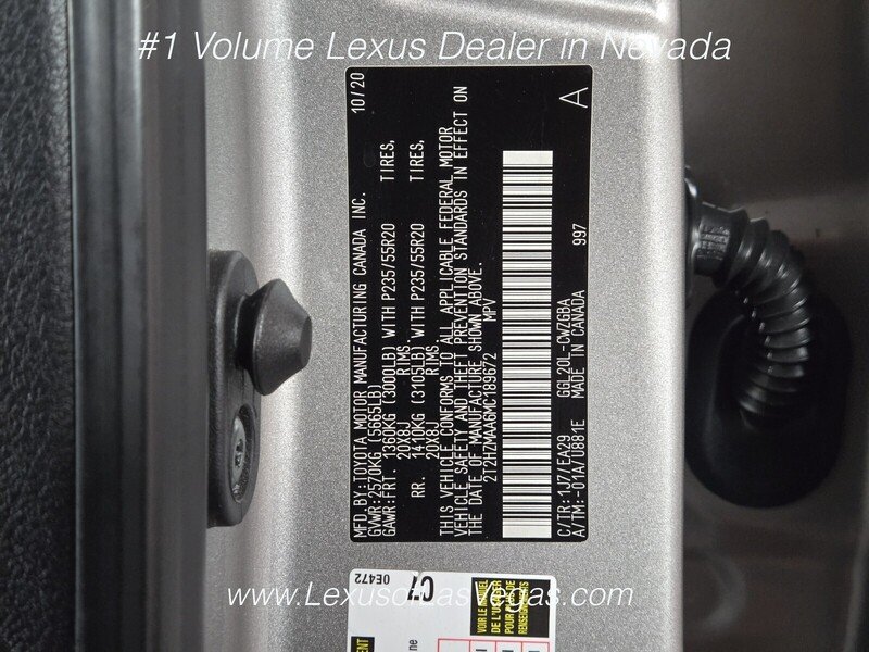 Used 2021 Silver Lexus 350 image 31