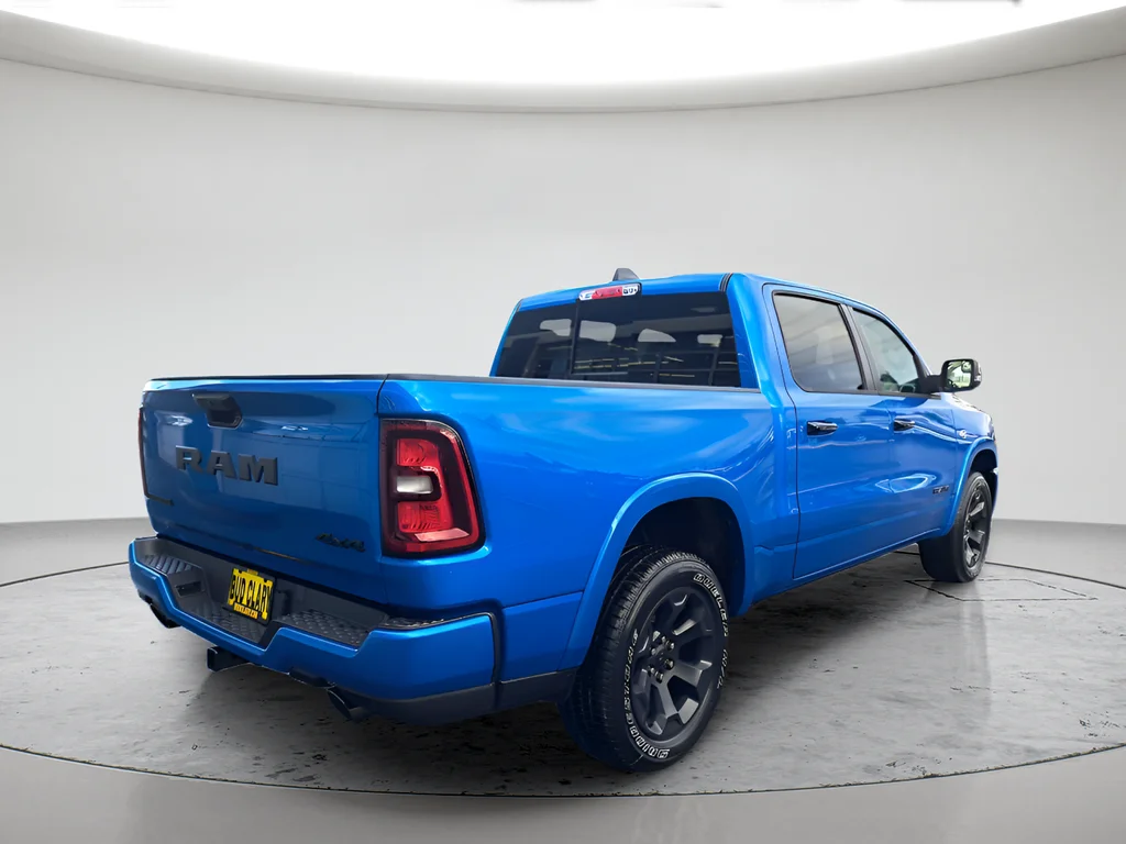 New 2026 Hydro Blue Pearl-Coat Exterior Paint RAM Big Horn/Lone Star image 5