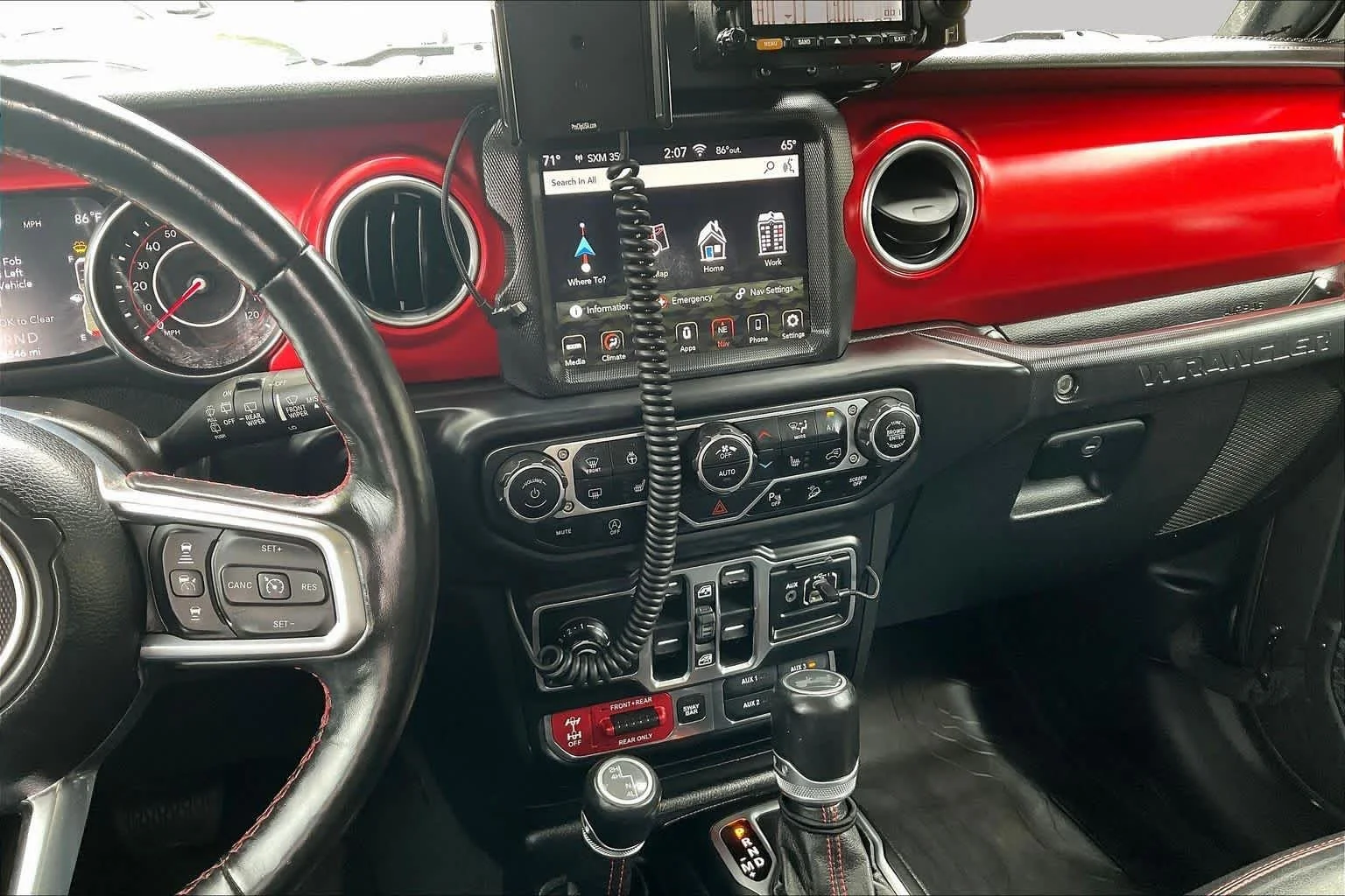 Used 2020 Granite Crystal Metallic Clearcoat Jeep Rubicon image 7
