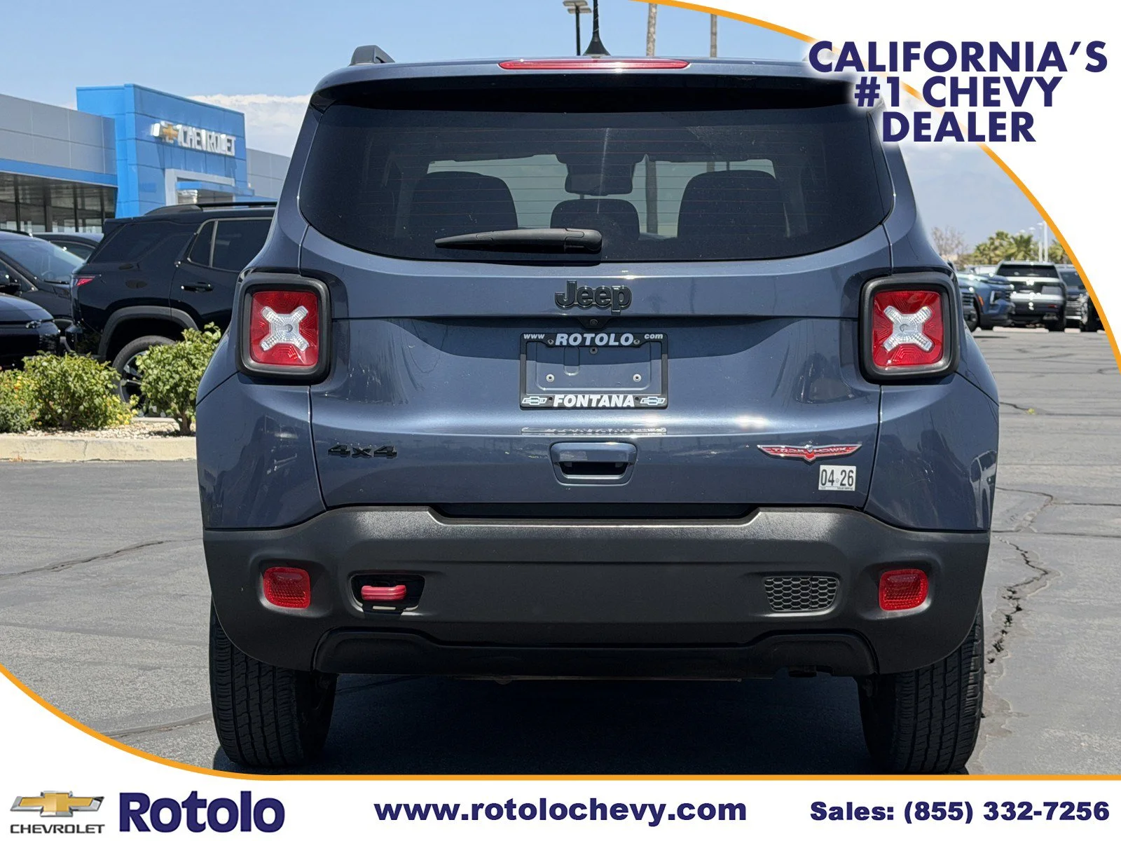 Used 2023 Slate Blue Pearlcoat Jeep Trailhawk image 5