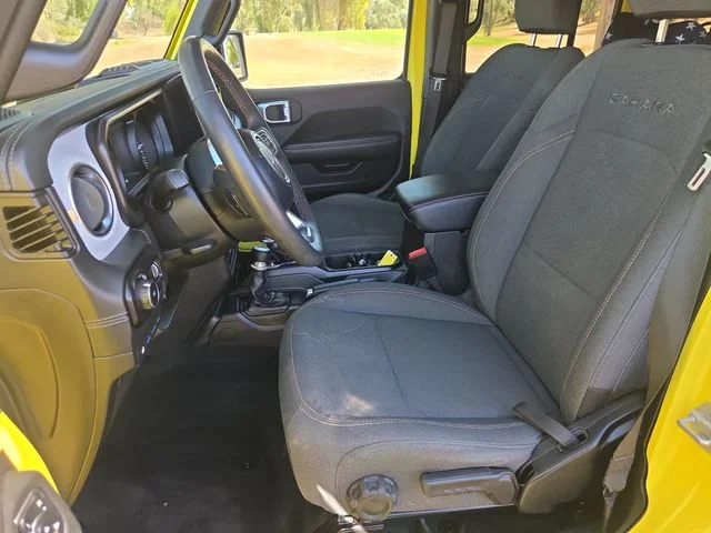 Used 2024 Yellow Jeep Sahara 4xe image 29