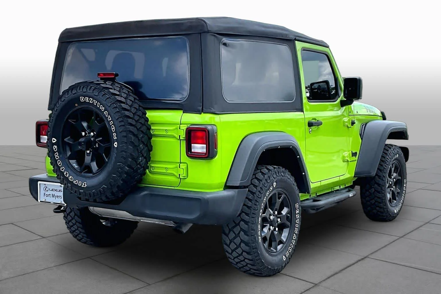 Used 2021 Gecko Clearcoat Jeep Willys image 12