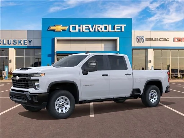 New 2026 White Chevrolet Work Truck image 2