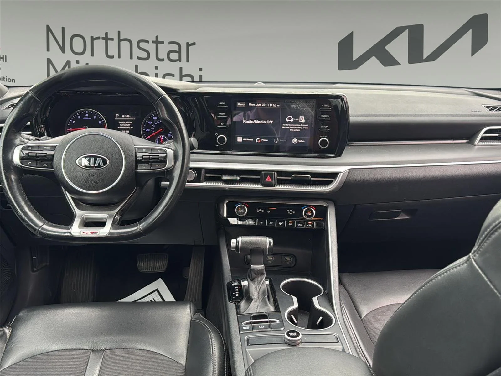 Used 2021 Glacial White Pearl Kia GT-Line image 9