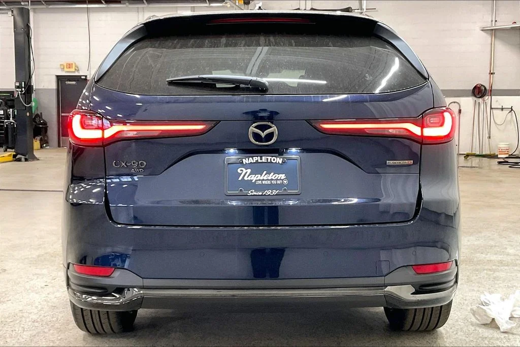 New 2026 Deep Crystal Blue Mica Mazda 3.3 Turbo S Premium Sport AWD image 4