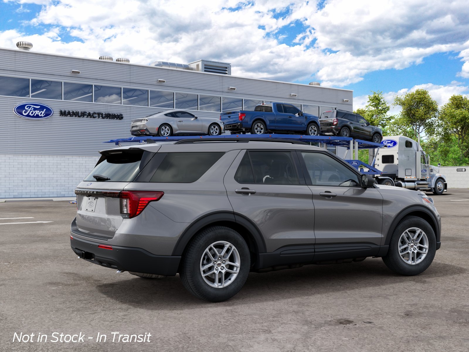 New 2027 Carbonized Gray Metallic Ford Active image 6