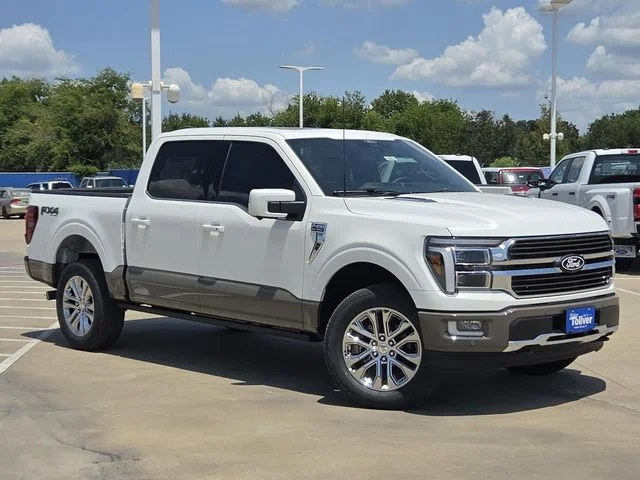 New 2026 Star White Metallic Tri-Coat Ford King Ranch® image 2