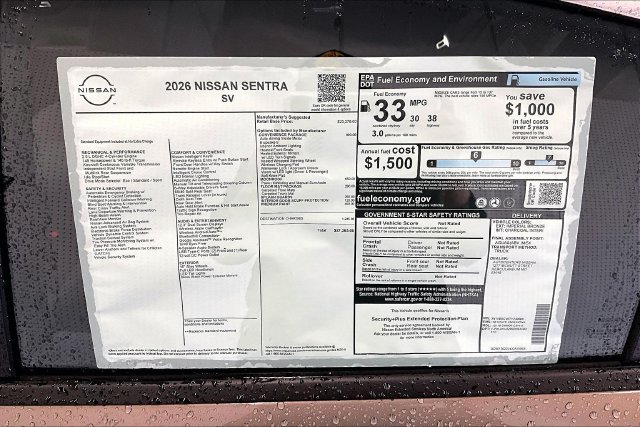 New 2026 Imperial Bronze Nissan SV image 36