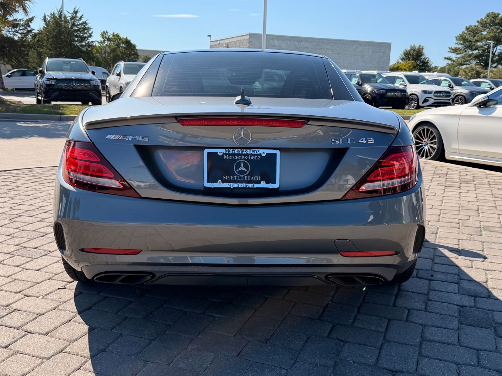 Used 2017 Selenite Gray Metallic Mercedes-Benz SLC 43 AMG® image 8