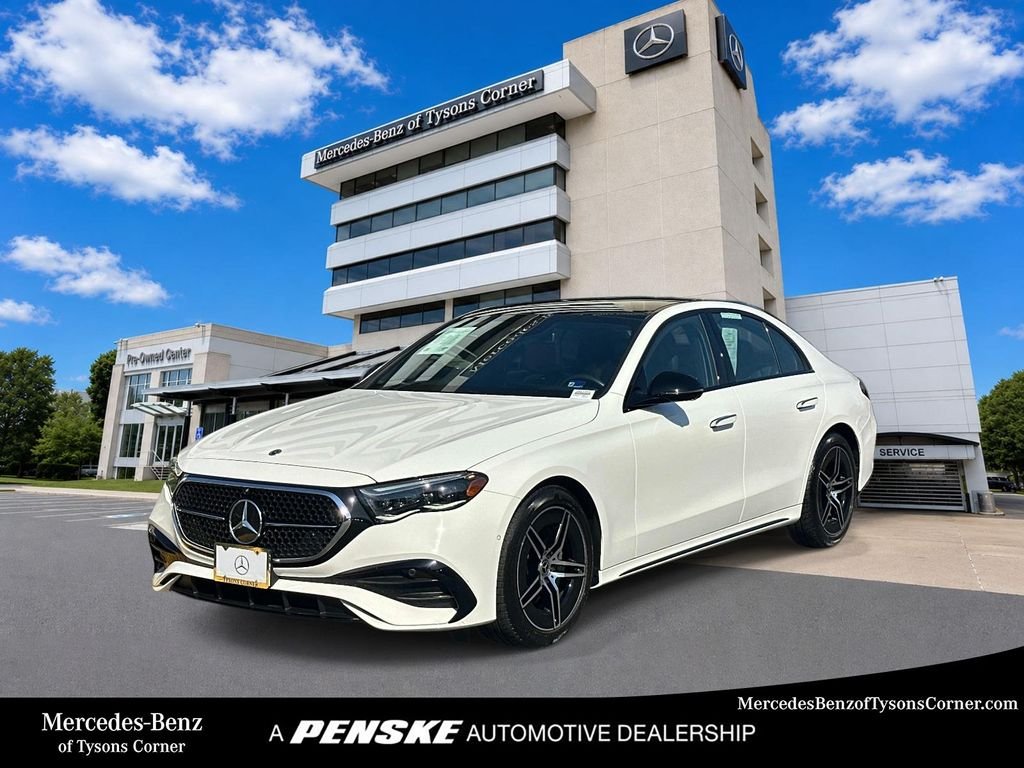 Certified Used 2026 Polar White Mercedes-Benz E 350 image 1