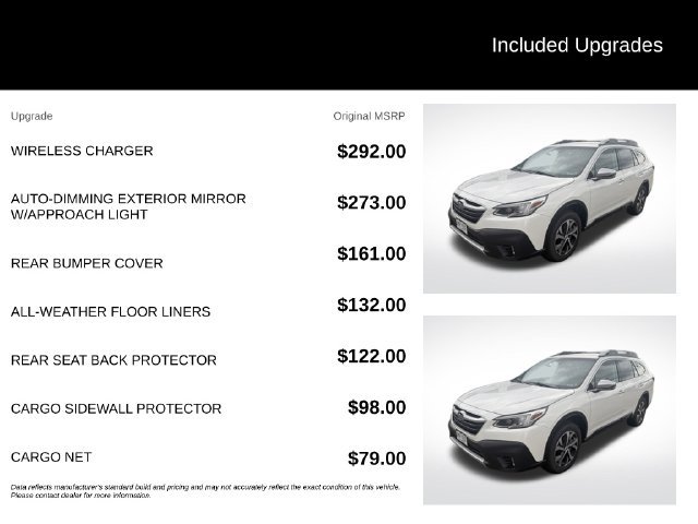 Used 2022 White Subaru Touring XT image 5
