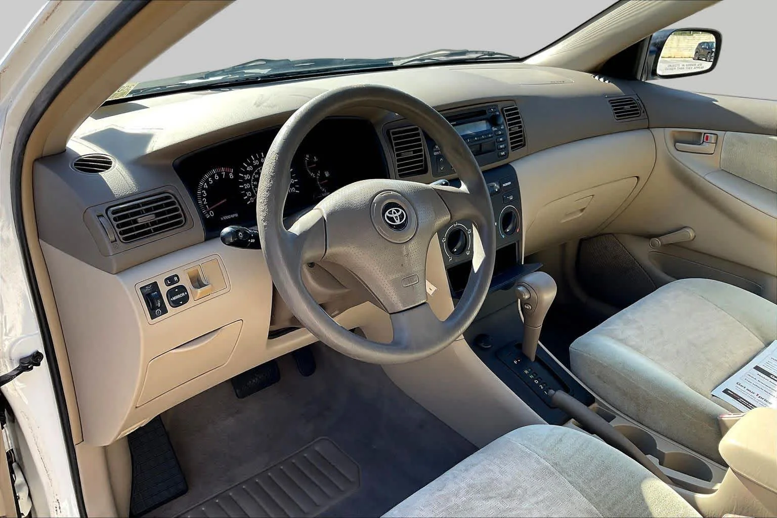 Used 2003 Super White Toyota CE image 16