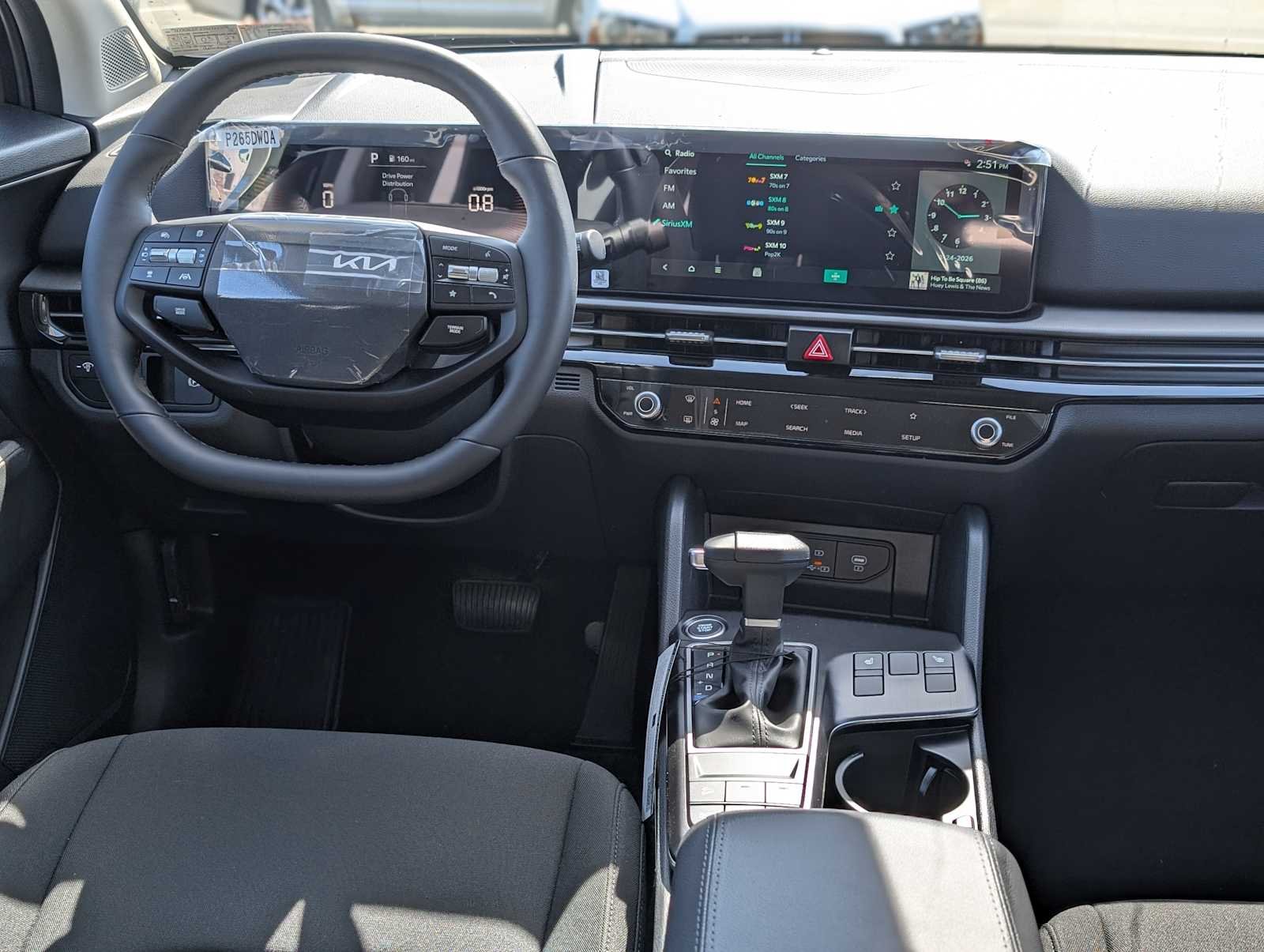 New 2026 Ebony Black Kia LX image 5