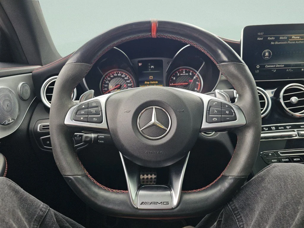Used 2018 designo Iridium Silver Magno Mercedes-Benz C 63 S AMG® image 34