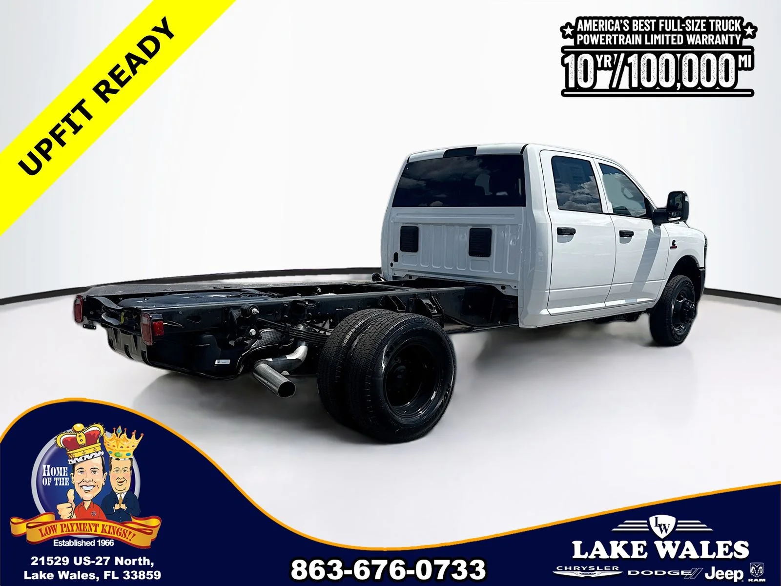 New 2026 Bright White Clear-Coat Exterior Paint RAM TRADESMAN image 6
