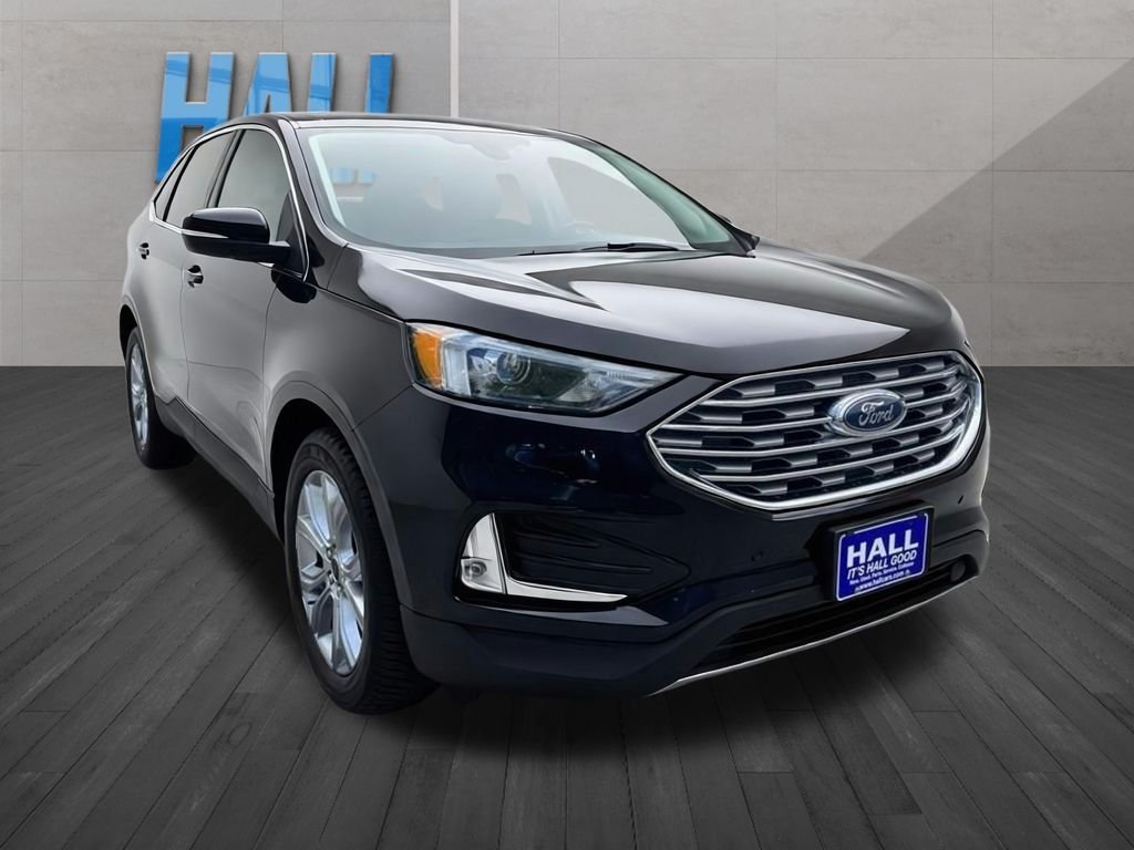 Used 2023 Black Ford Titanium image 8