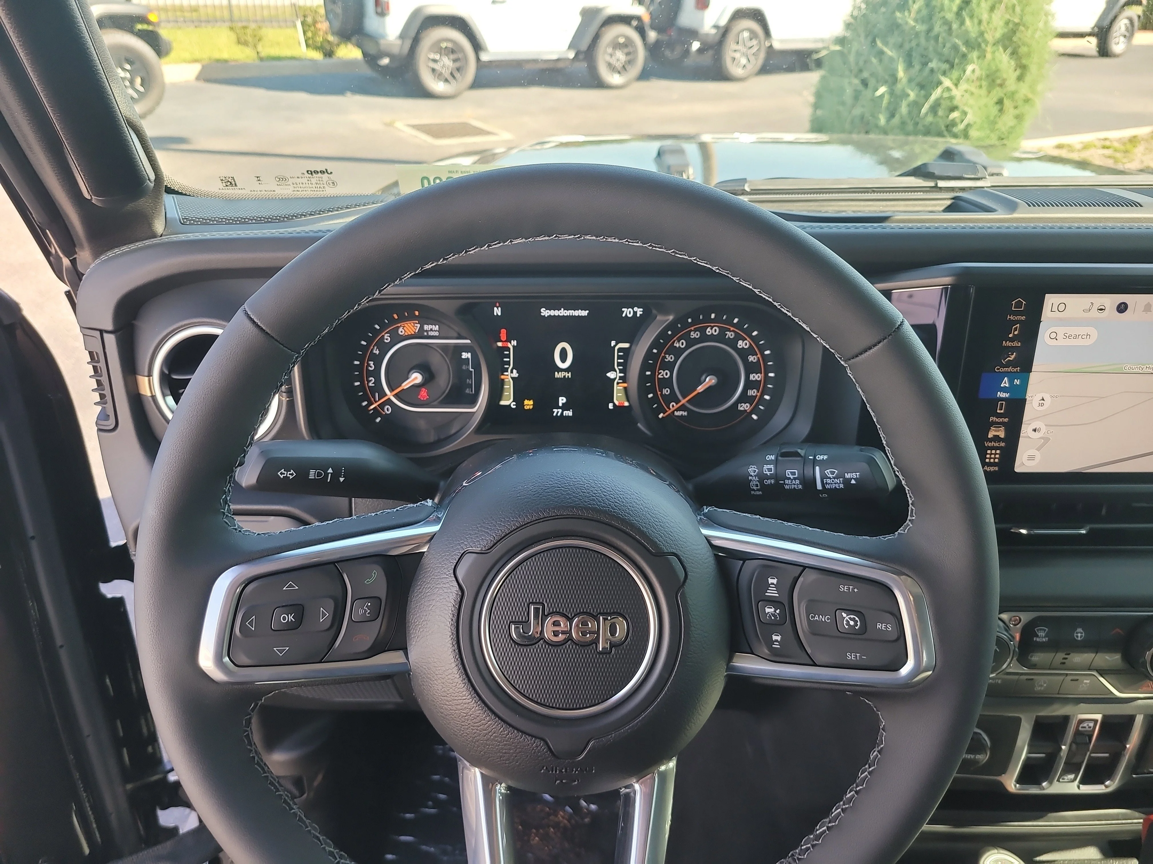 New 2026 Black Clearcoat Jeep Sahara image 18