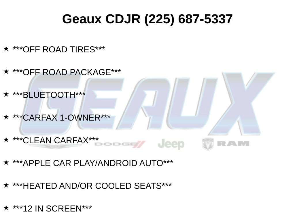 Used 2024 Black Jeep Rubicon X image 9