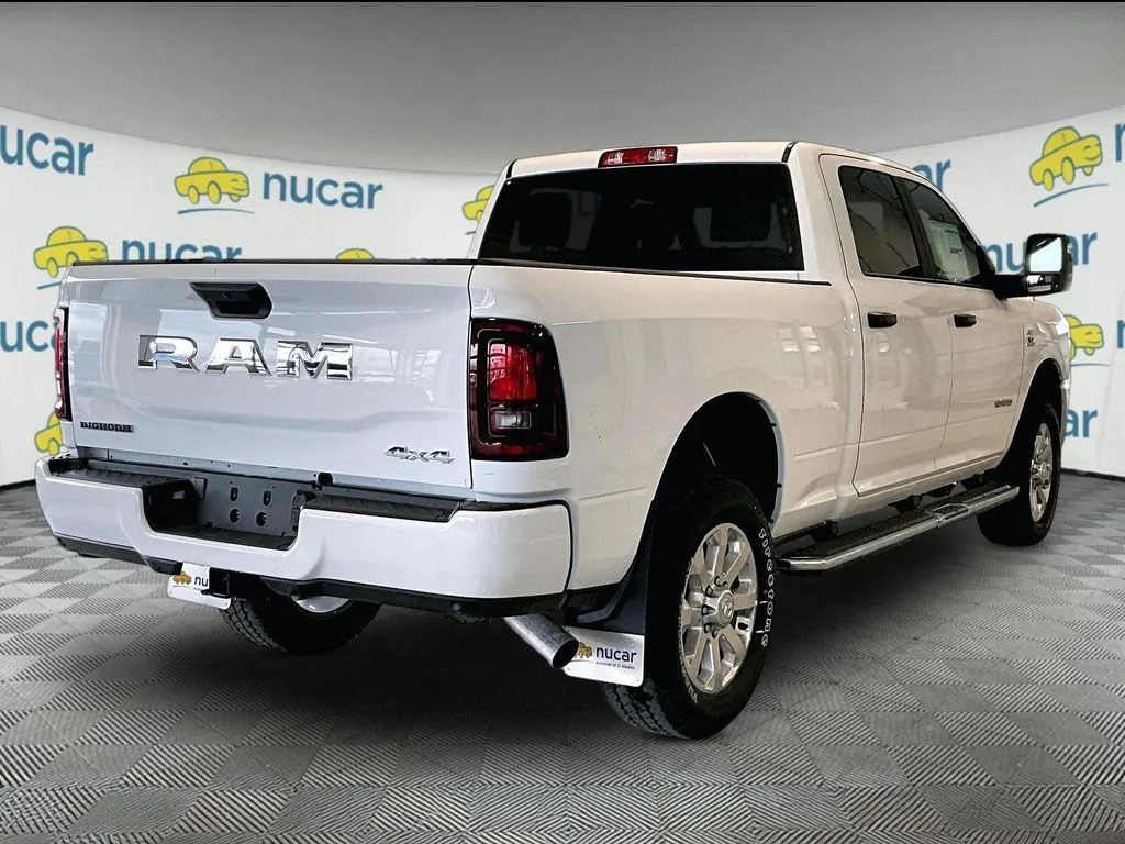 New 2026 Bright White Clearcoat Ram Big Horn image 7
