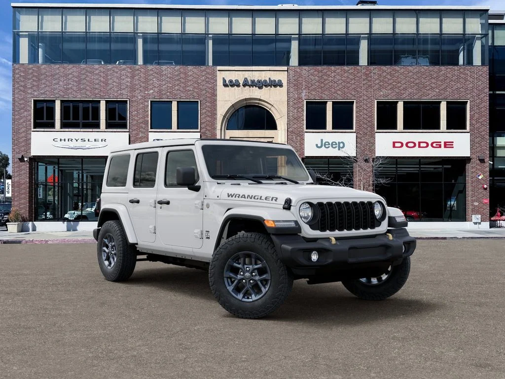 New 2026 Bright White Clear-Coat Exterior Paint Jeep 85th Anniversary Edition image 5