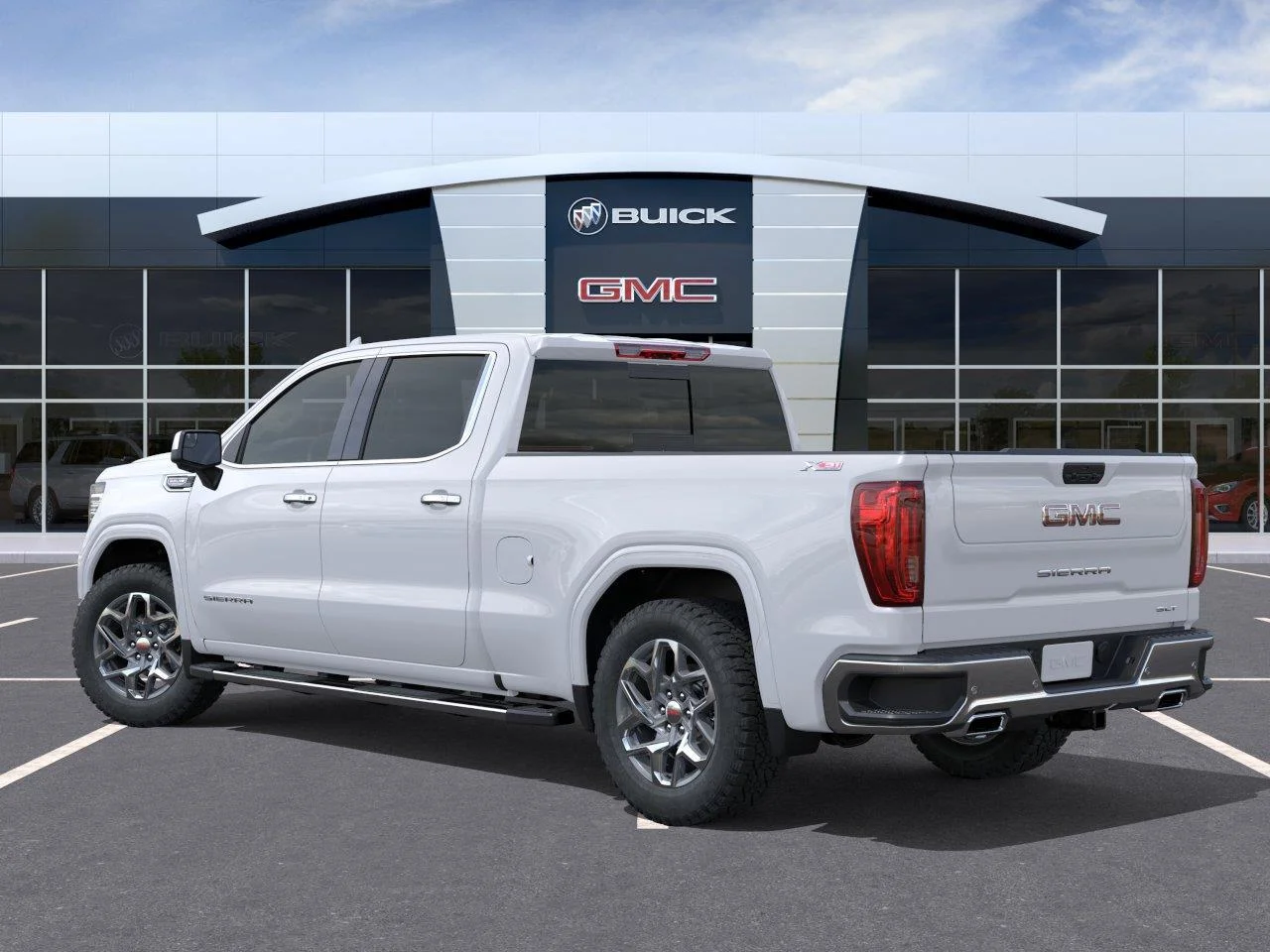 New 2026 Summit White GMC SLT image 3