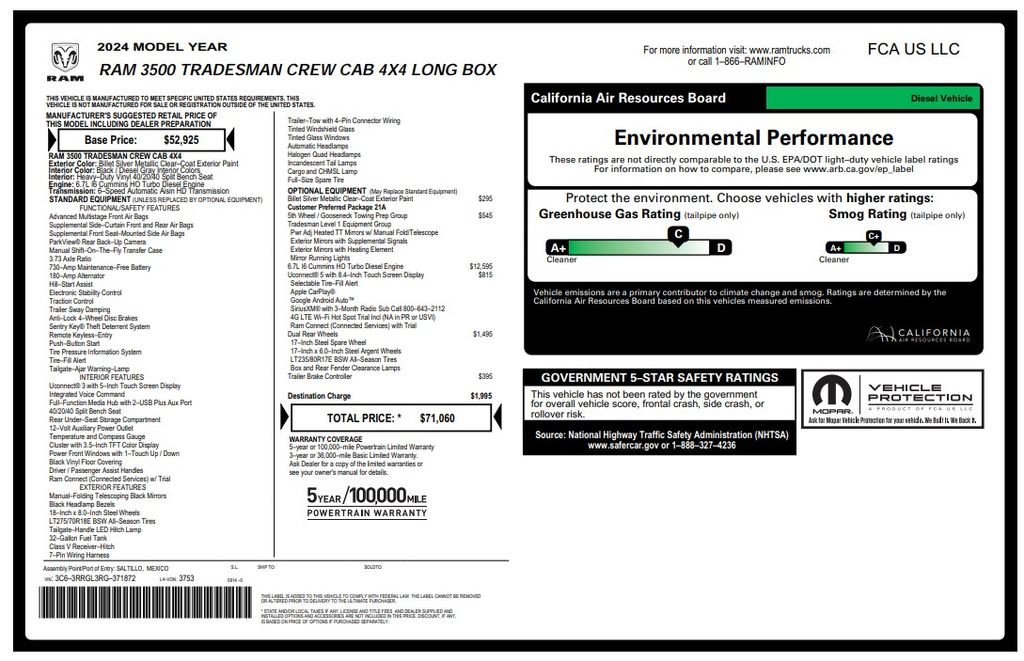 Used 2024 Silver Ram Tradesman image 4