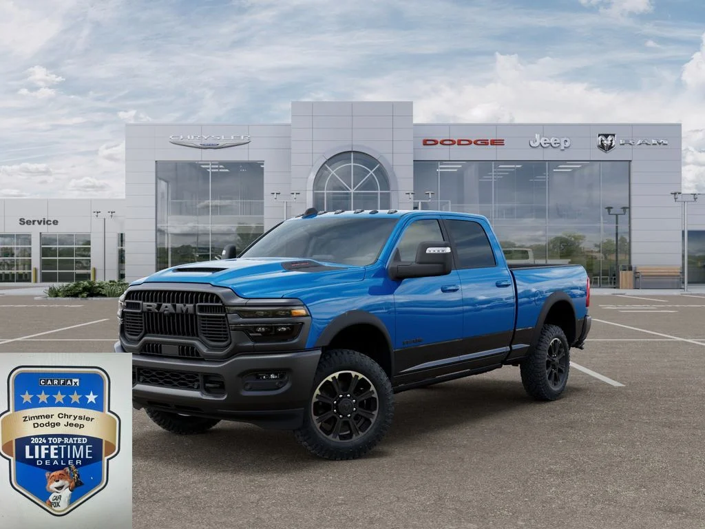 New 2026 Hydro Blue Pearl-Coat Exterior Paint RAM Rebel image 1