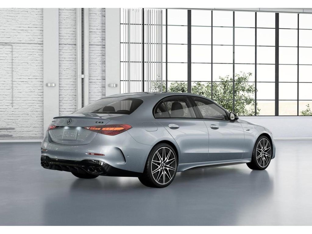 New 2026 Cirrus Silver Metallic Mercedes-Benz AMG® C 43 4MATIC® Sedan image 63