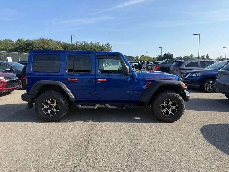 Used 2020 Blue Jeep Unlimited Rubicon image 10