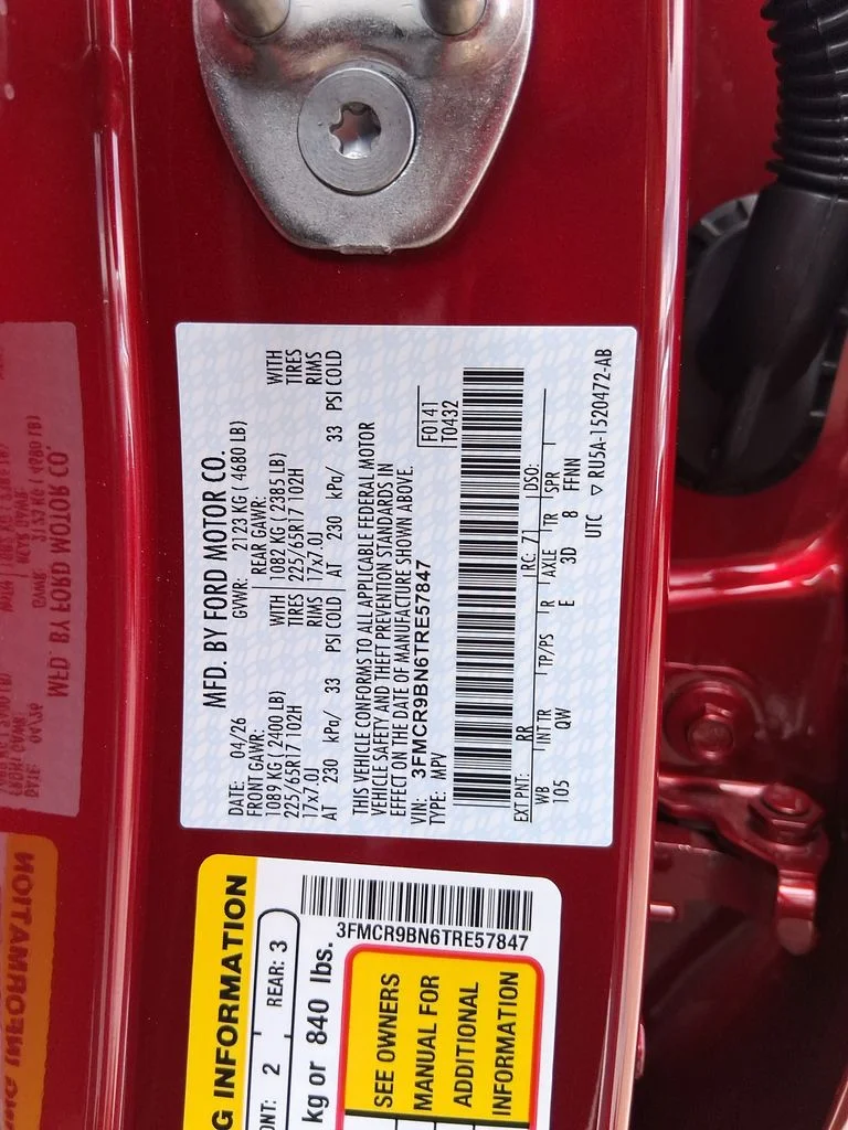New 2026 Ruby Red Metallic Tinted Clearcoat Ford Big Bend® image 27