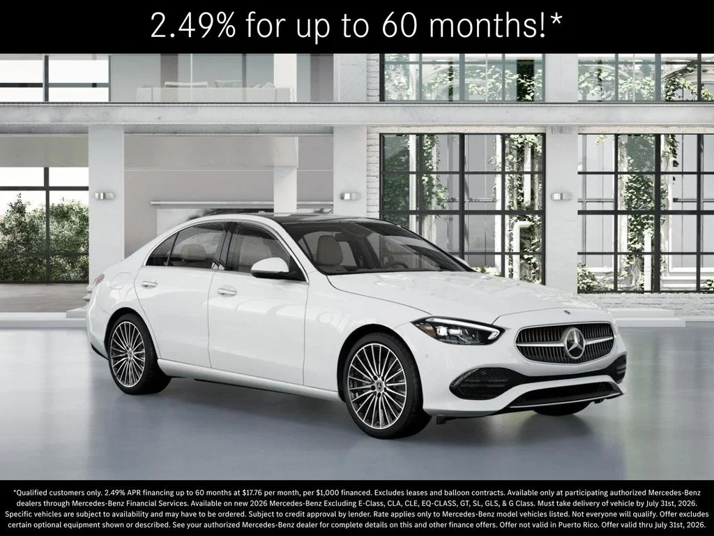 New 2026 Polar White Mercedes-Benz C 300 image 11
