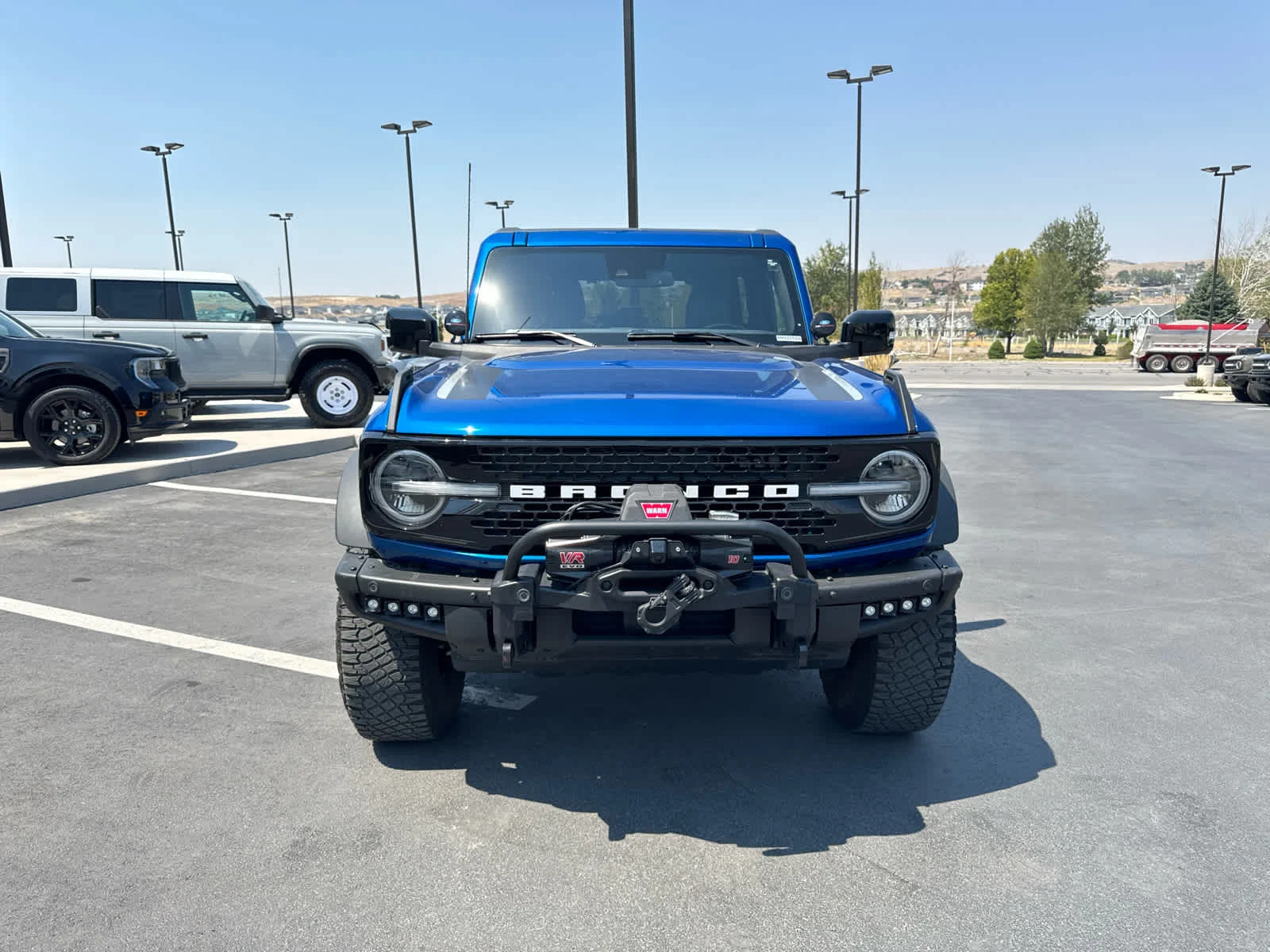 Used 2021 Lightning Blue Metallic Ford First Edition image 3