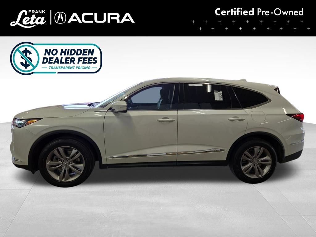 Certified Used 2023 Platinum White Pearl Acura  image 2