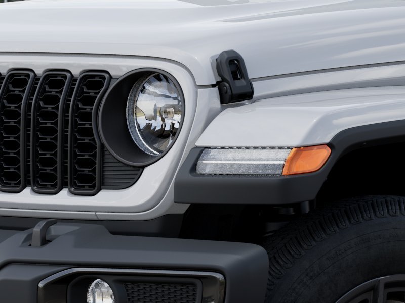 New 2025 Bright White Clearcoat Jeep Sport S image 16