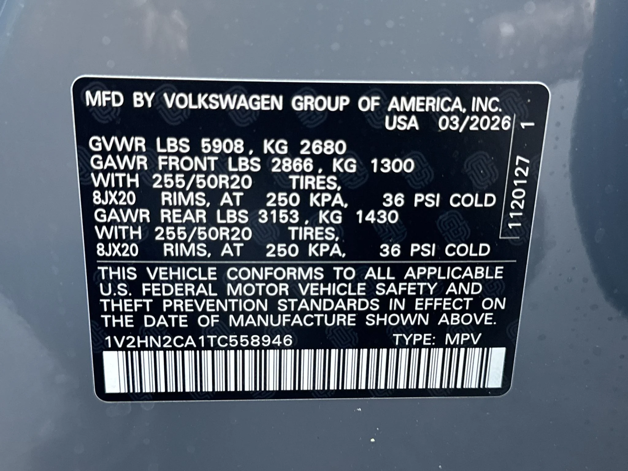 New 2026 Pure Gray Volkswagen 2.0T SE w/Technology image 36