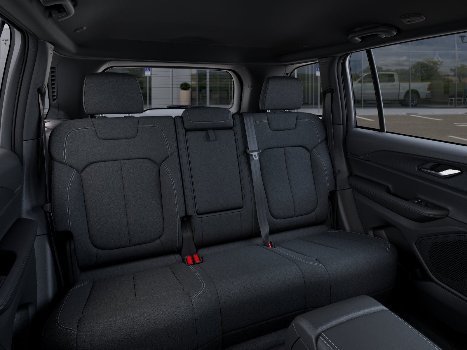 New 2026 Diamond Black Crystal Pearl-Coat Exterior Paint Jeep Laredo X image 81