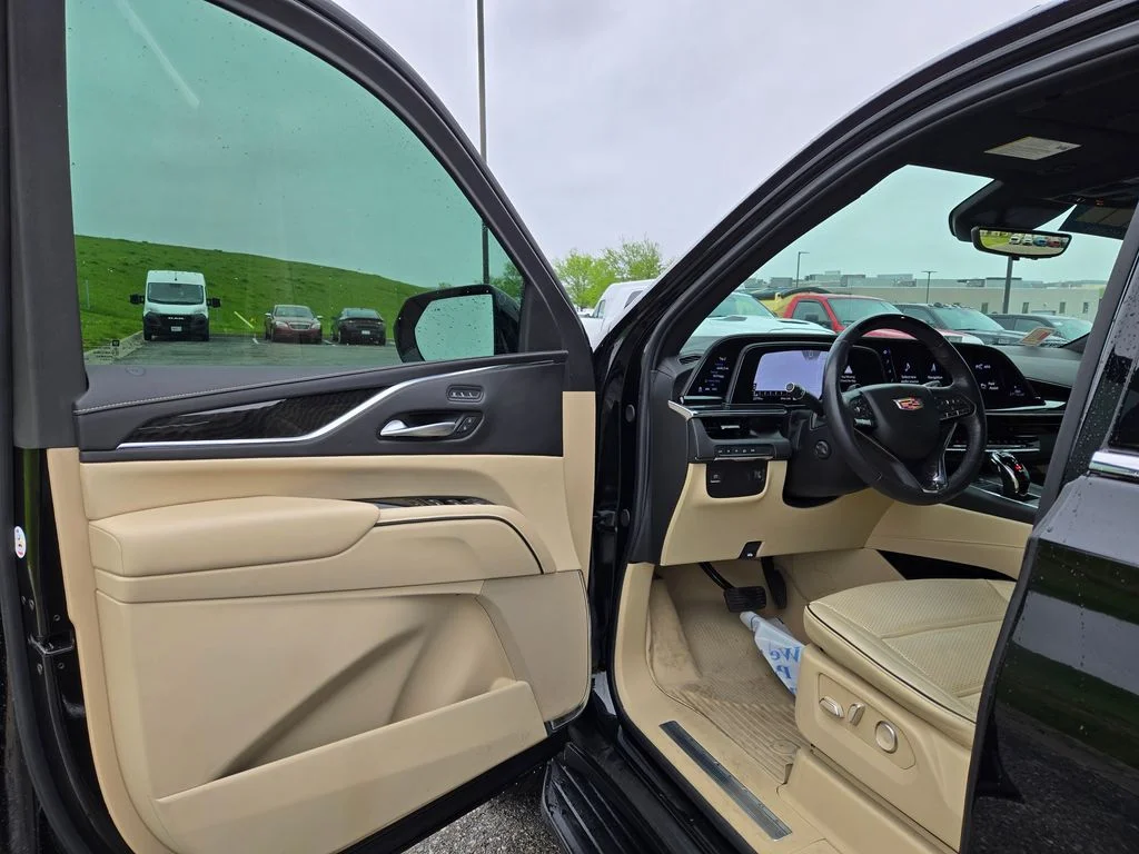 Used 2023 Black Cadillac Premium Luxury image 14