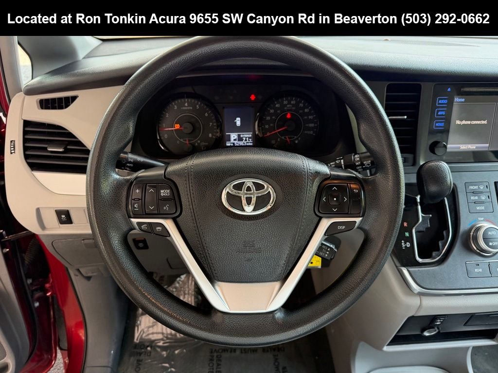 Used 2017 Salsa Red Pearl Toyota LE image 18