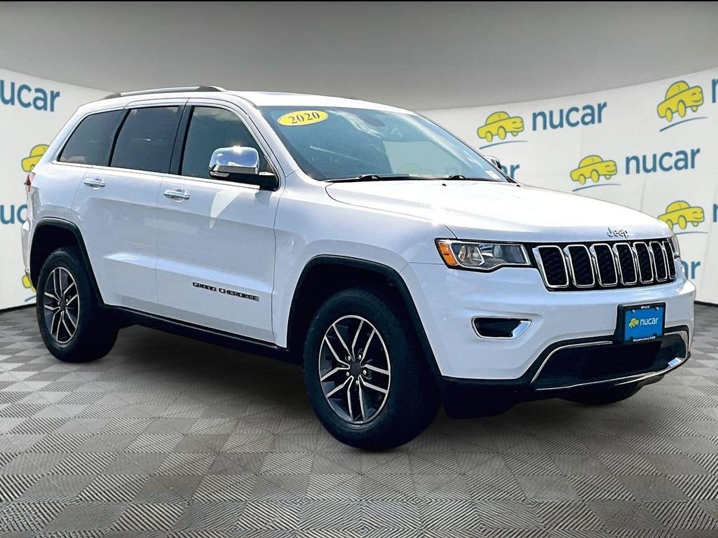 Used 2020 White Jeep Limited image 1