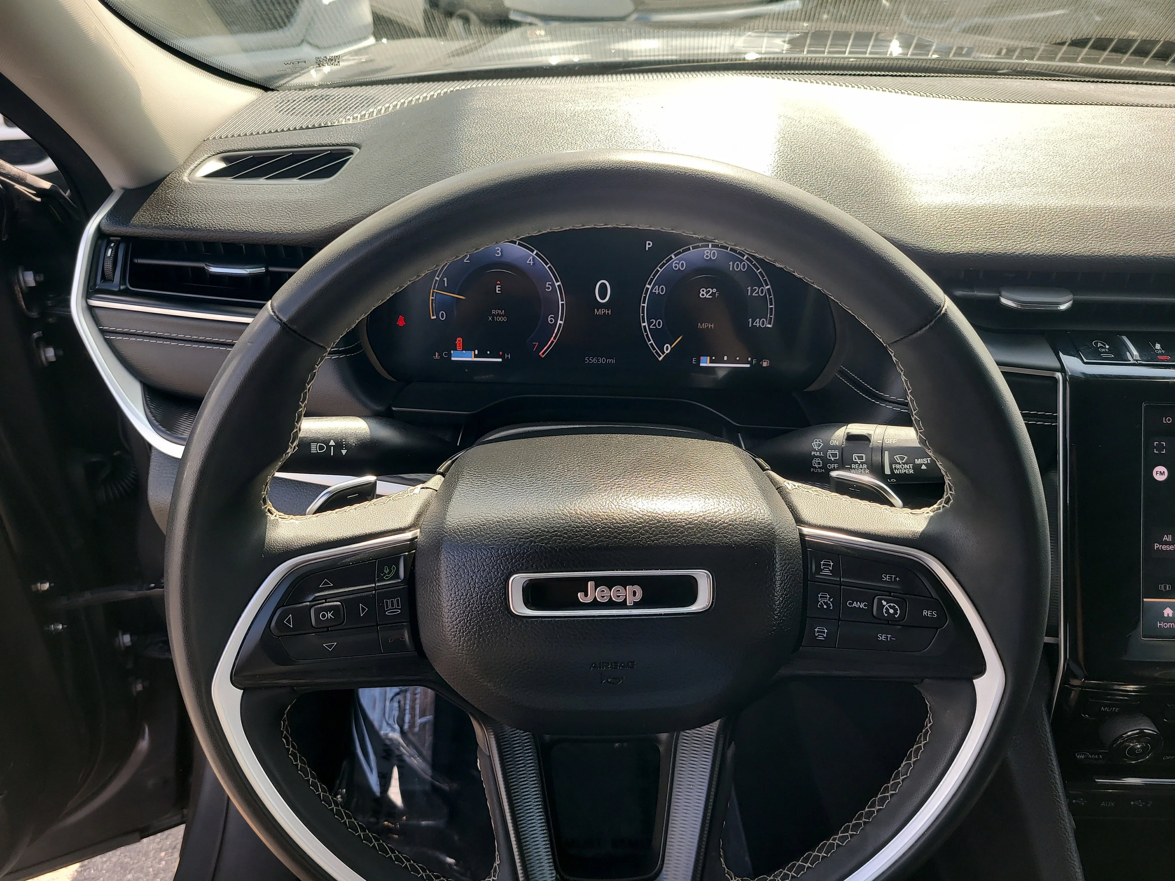 Used 2024 Baltic Gray Metallic Clearcoat Jeep Laredo image 25
