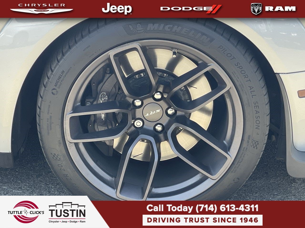 Used 2019 Triple Nickel Clearcoat Dodge SRT Hellcat Redeye Widebody image 13