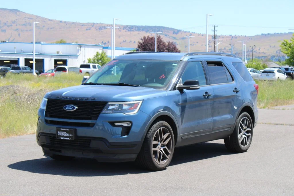 Used 2019 Blue Metallic Ford Sport image 7