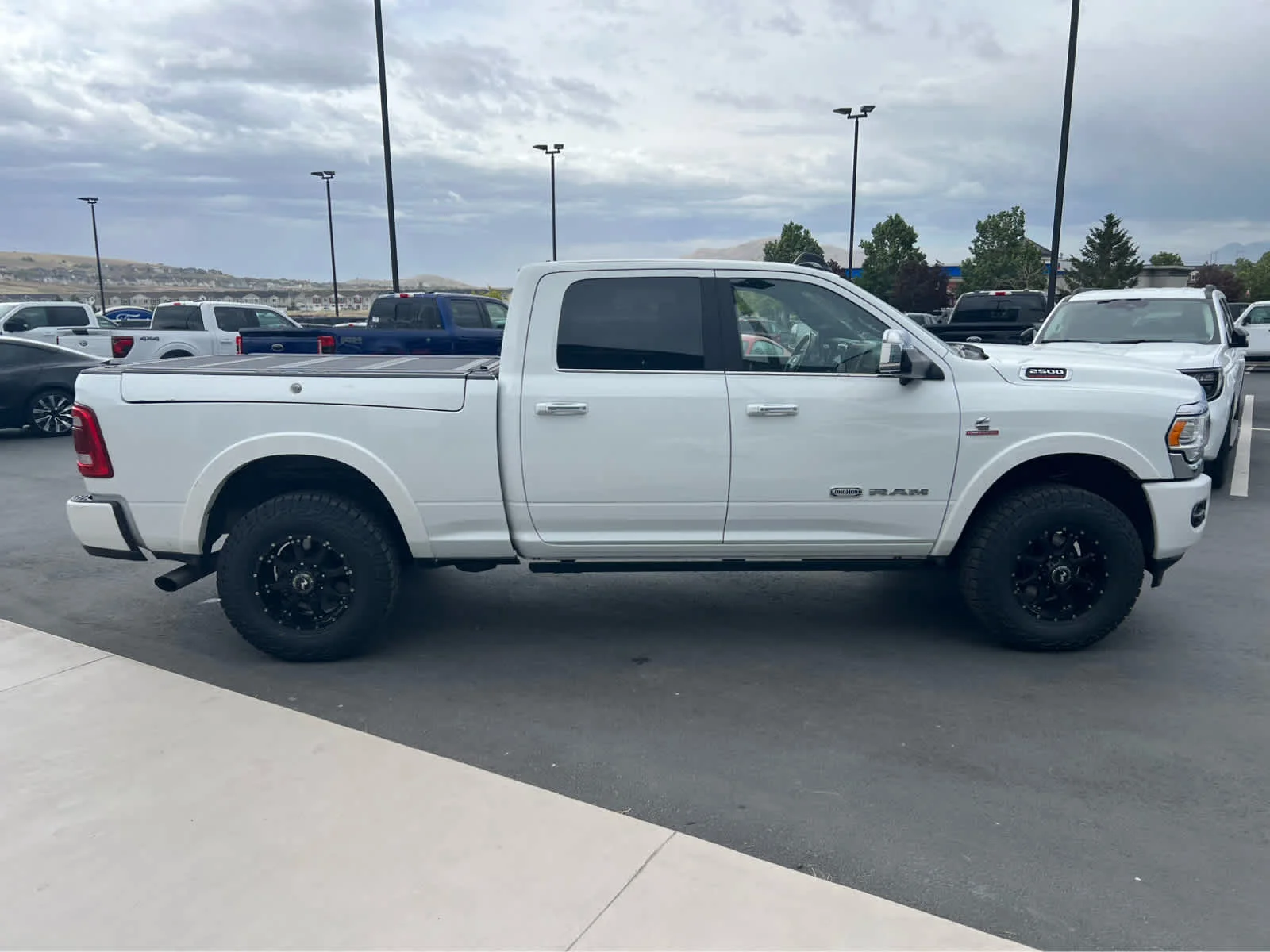 Certified Used 2022 Bright White Clearcoat Ram Longhorn image 6